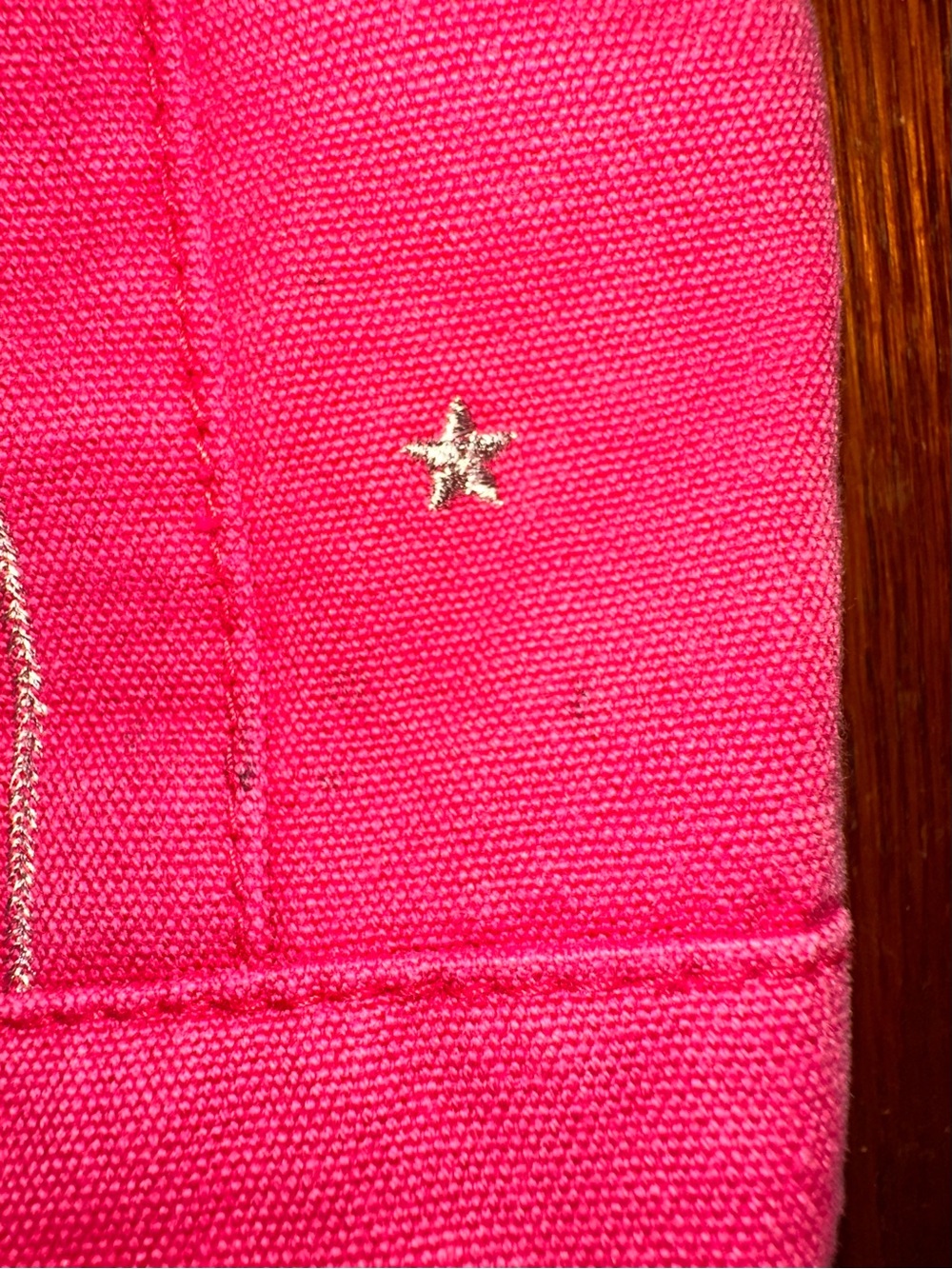 Y2K Aeropostale Pink Stars Tote Bag - Picture 4 of 8